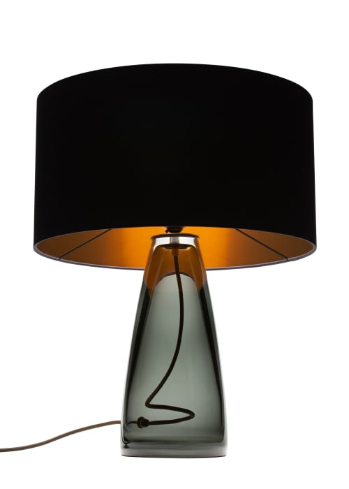 SERAFINA Lamp · Smoke+Charcoal+Bronze | Table Lamp in Lamps by LUMi Collection