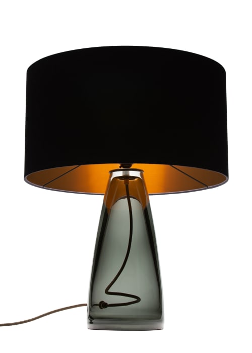 SERAFINA Lamp · Smoke+Charcoal+Bronze | Lamps by LUMi Collection