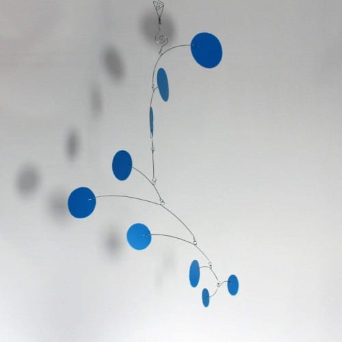 Blue Baby Mobile Art Bubble Wave as seen in NCIS New Orleans | Wall Hangings by Skysetter Designs