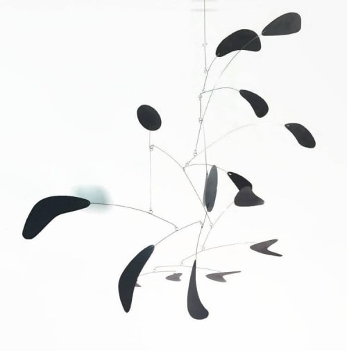 Custom Mobile Large Black in Hudson's Bay 2 Style | Wall Sculpture in Wall Hangings by Skysetter Designs