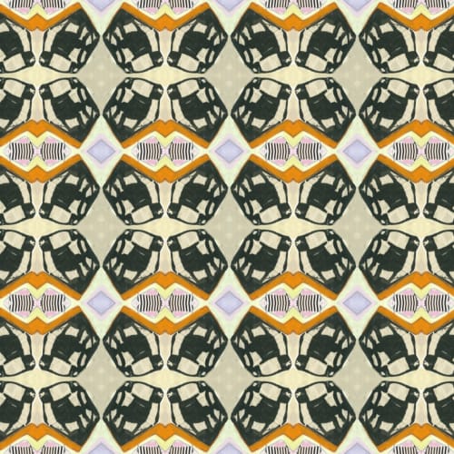 Minerals, Rust | Linens & Bedding by Philomela Textiles & Wallpaper