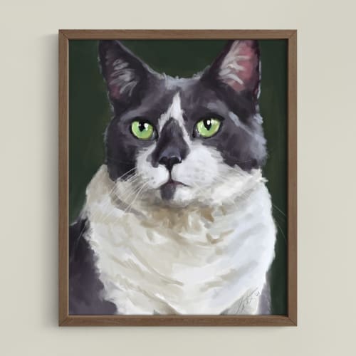 The Delightful Woodhouse | Prints by The Ugly Cat Studio