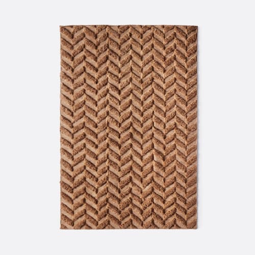 Herringbone Brown | Work by District Loom