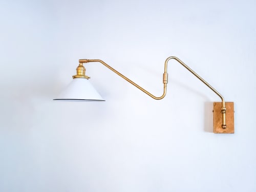 Swinging Adjustable Wall Light, Mid Century Modern Lamp | Sconces by Retro Steam Works