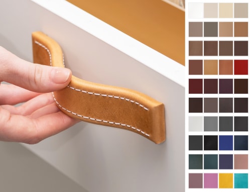 Leather Cabinet Hardware FIRENZE-PRESTIGE | Hardware by minimaro - luxury furniture handles