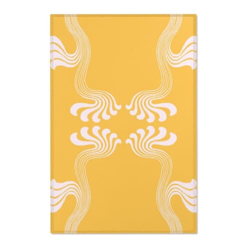 Art Nouveau Paisley no.10 Area Rug | Rugs by Odd Duck Press