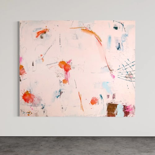 Glow Up | Oil And Acrylic Painting in Paintings by Sarah Finucane