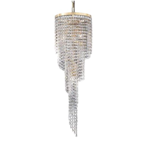 Alan Mizrahi AM6145B Sparkling Spiral | Chandeliers by Alan Mizrahi Lighting Design