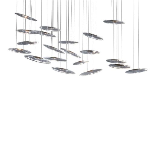AM0201 Moonlight Murmuration | Chandeliers by Alan Mizrahi Lighting Design