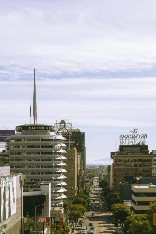 Looking Down Vine Street | Photography by Korbin Bielski Fine Art Photography