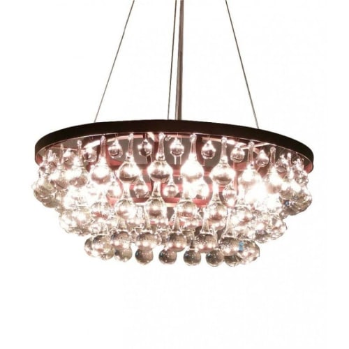 Alan Mizrahi OR302 Artic Pear Round | Chandeliers by Alan Mizrahi Lighting Design