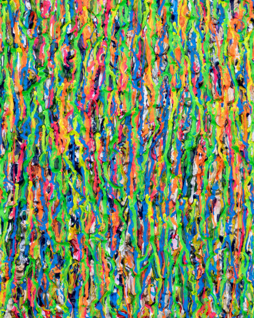 State of Flow | Oil And Acrylic Painting in Paintings by Brianne Valentino