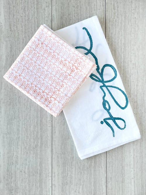 Tea Towel Gift Set - Joyful Sprouts | Linens & Bedding by Mended
