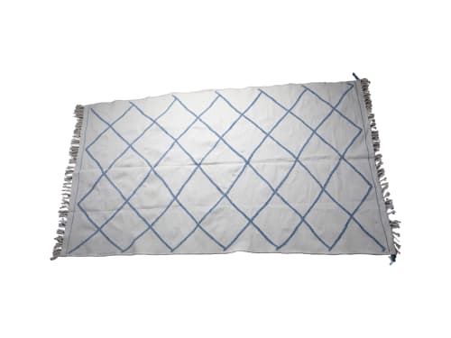 Handwoven wool rug | Area Rug in Rugs by Berber Art