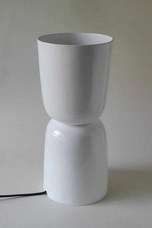 China Tall Table Lamp. Contemporary Lamp. Stylish Lamp. | Lamps by Wendy Tournay Ceramics