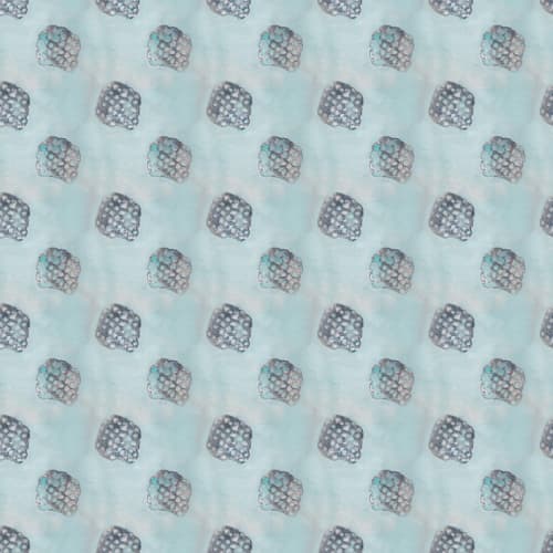 Pequeños, Powder | Fabric in Linens & Bedding by Philomela Textiles & Wallpaper