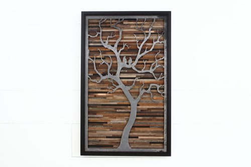 Sycamore #2 Metal tree sculpture | Wall Hangings by Craig Forget