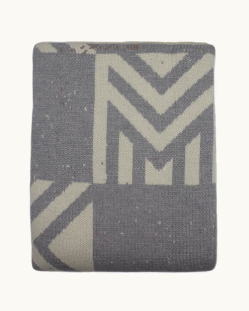 Signet II Throw | Linens & Bedding by Karbon Market