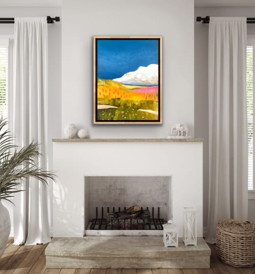 Layer Cake (Vertical) | Prints by Neon Dunes by Lily Keller