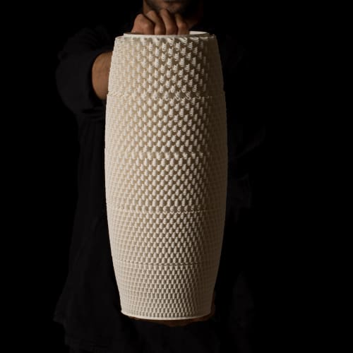 Dash - 0 1 1 0 | Vase in Vases & Vessels by BinaryCeramics