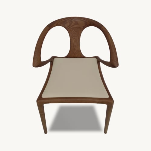 Bespoke Luca Minimalistic Wooden Dining Chair | Chairs by Holzsch