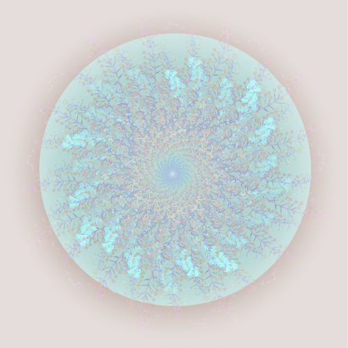 Floral mandala #4 | Photography by Louise O