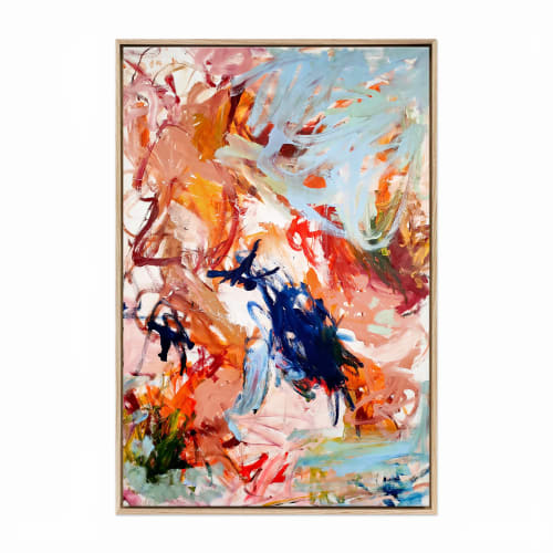 Dream Big by Emily Starck Framed Canvas Wall Art Print | Paintings by ArtCollectiv