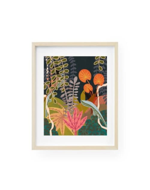 Jungle Botanical Print #2 - Mid Century Botanicals | Prints by Birdsong Prints