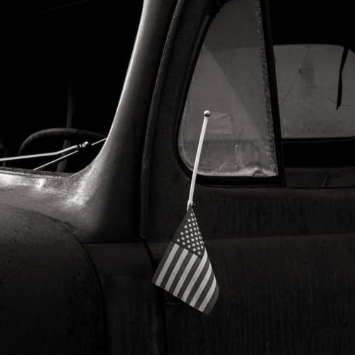 L. Blackwood - American Flag Truck | Photography by Farmhaus + Co.