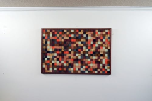 Pixel Perfect | Wall Sculpture in Wall Hangings by StainsAndGrains