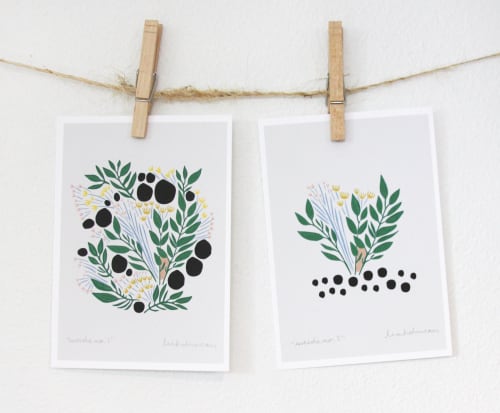 Weeds Print Set | Prints by Leah Duncan