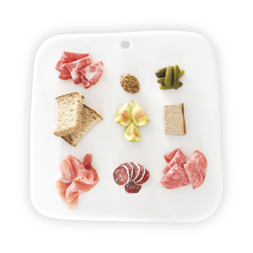 Purist Square Charcuterie Board | Serving Board in Serveware by Tina Frey