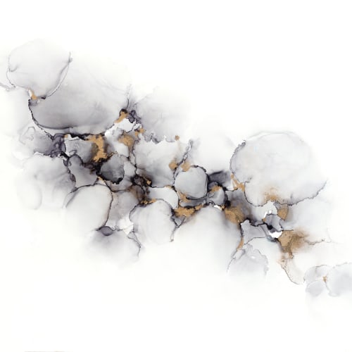 River Stone | Wallpaper in Wall Treatments by Wallcovetings by Brenda Houston