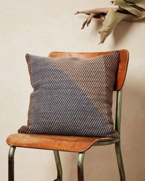 Angle Pillow Coffee | Pillows by MINNA