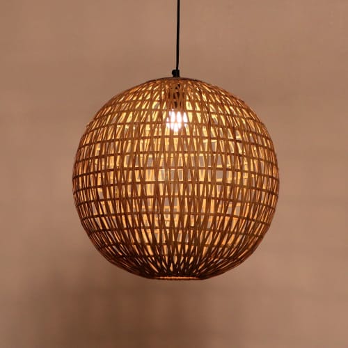 Orion Round Ball Hanging Lamp | Pendants by Home Blitz