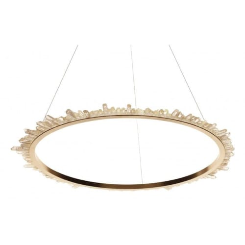 Alan Mizrahi DR1115L Prometheus Ring | Pendants by Alan Mizrahi Lighting Design