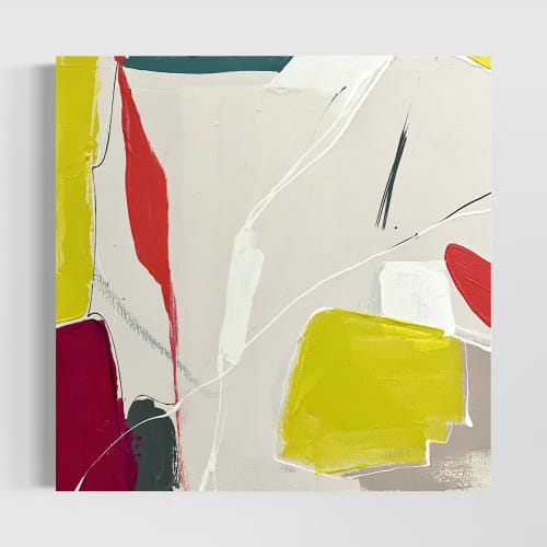 Mini Fini No. 16 | Oil And Acrylic Painting in Paintings by Sarah Finucane