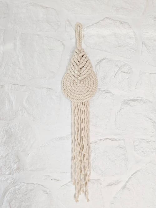 THE PIPA Modern Macrame Wall Hanging in Natural | Wall Hangings by Damaris Kovach