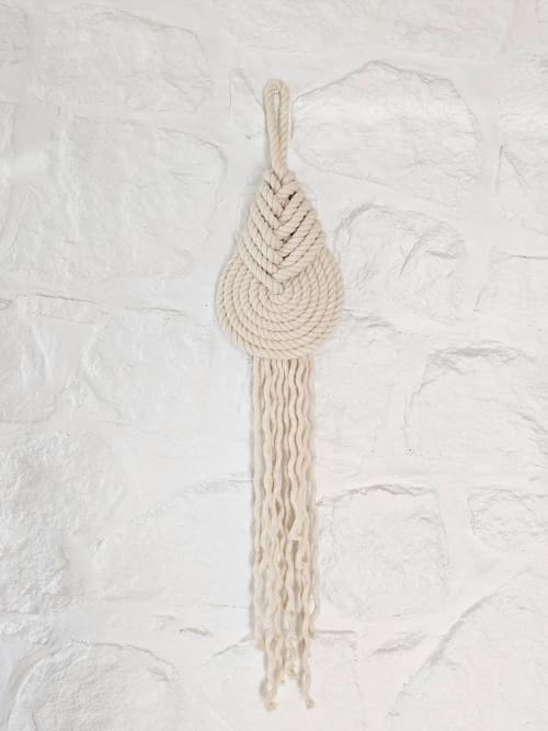 THE PIPA Modern Macrame Wall Hanging in Natural | Wall Hangings by Damaris Kovach