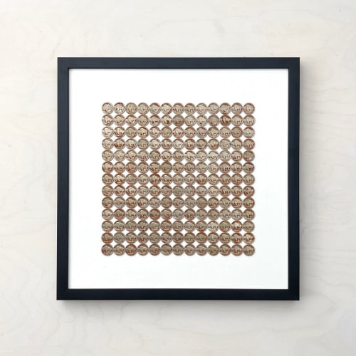 Buffalo Nickel Collage | Ornament in Decorative Objects by Farmhaus + Co.