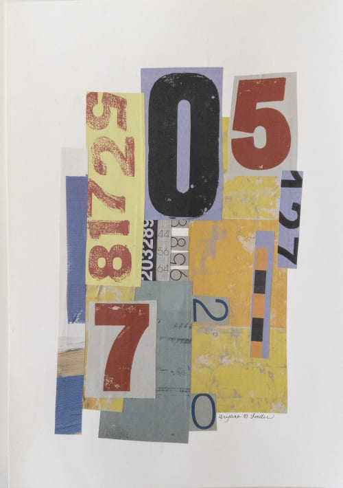 "Getting Closer" | Collage in Paintings by Aryana B. Londir