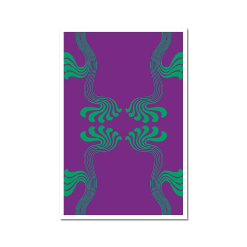 Art Nouveau Paisley No.6 Giclée Print | Prints by Odd Duck Press