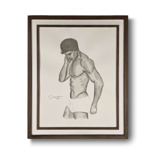 Pietro | Watercolor Painting in Paintings by John Velo Studio
