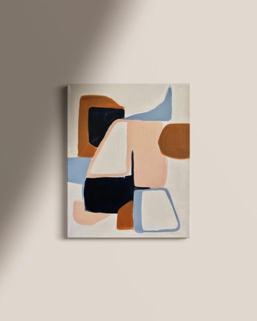 "Looking Forward No.2" - 16x20" | Oil And Acrylic Painting in Paintings by Cait Courneya