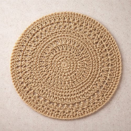 Malibu Handwoven Scallop Placemats | Tableware by Busa Designs