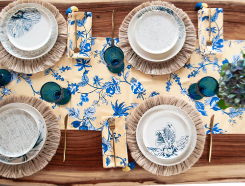Wildflower Table Runner | Linens & Bedding by OSLÉ HOME DECOR
