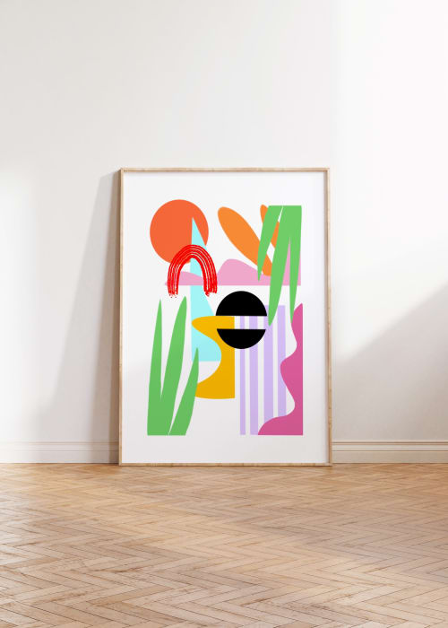 Hues Of Happiness Art Print 4 | Prints by Britny Lizet