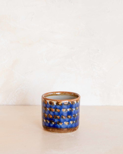 San Germán Small Cup - Blue | Cups by MINNA