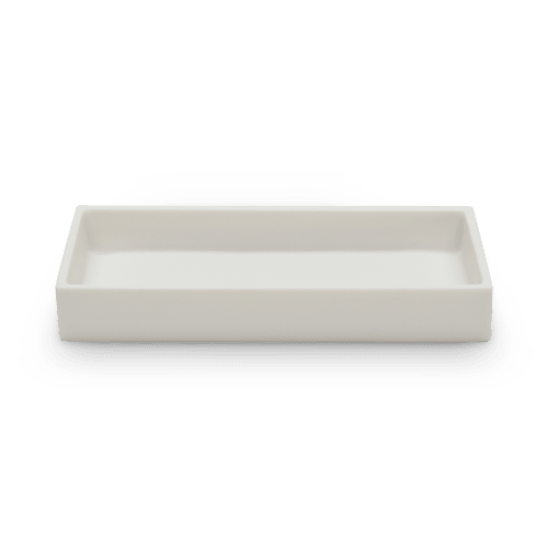 Edge Vanity Tray | Decorative Tray in Decorative Objects by Tina Frey