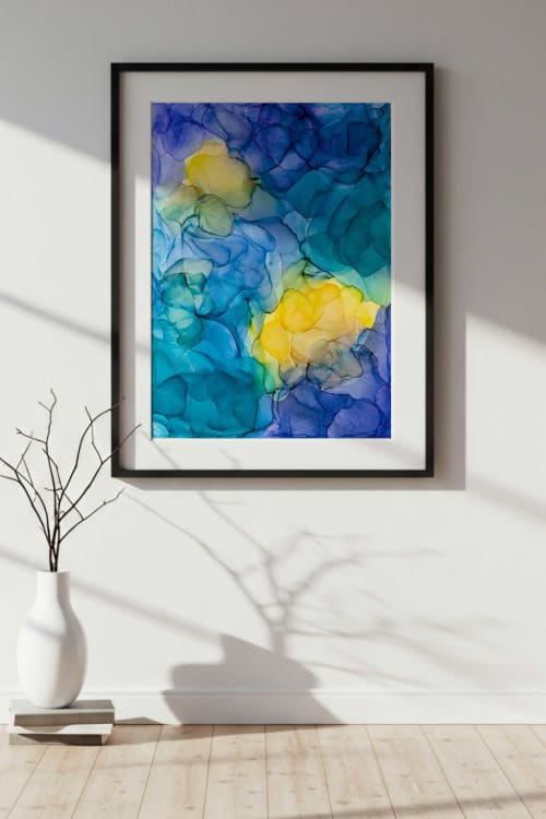 moonlit radiance |  fine art print | Paintings by Megan S